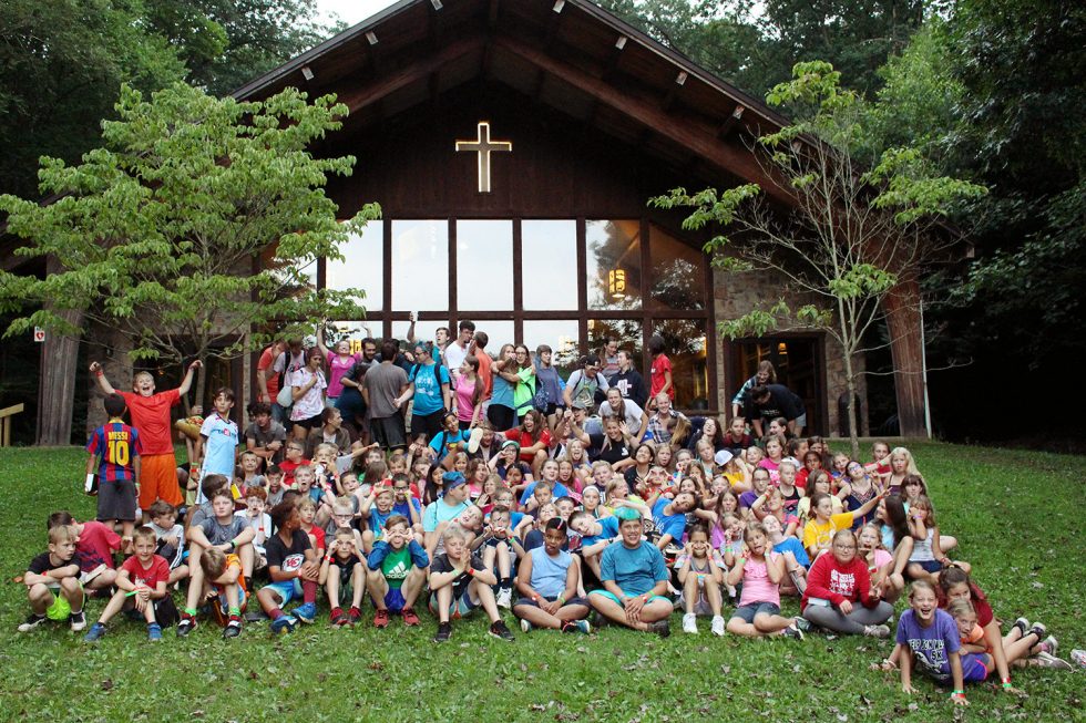 Campers at Seneca Hills Bible Camp